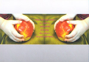 postcard of artwork by Sonja van Kerkhoff