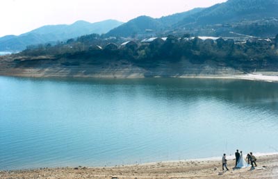 One bay of Daechang Lake